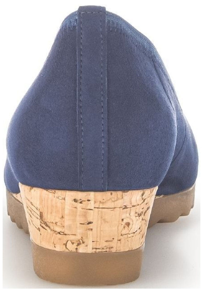 Gabor Ballerinas Veloursleder Ocean