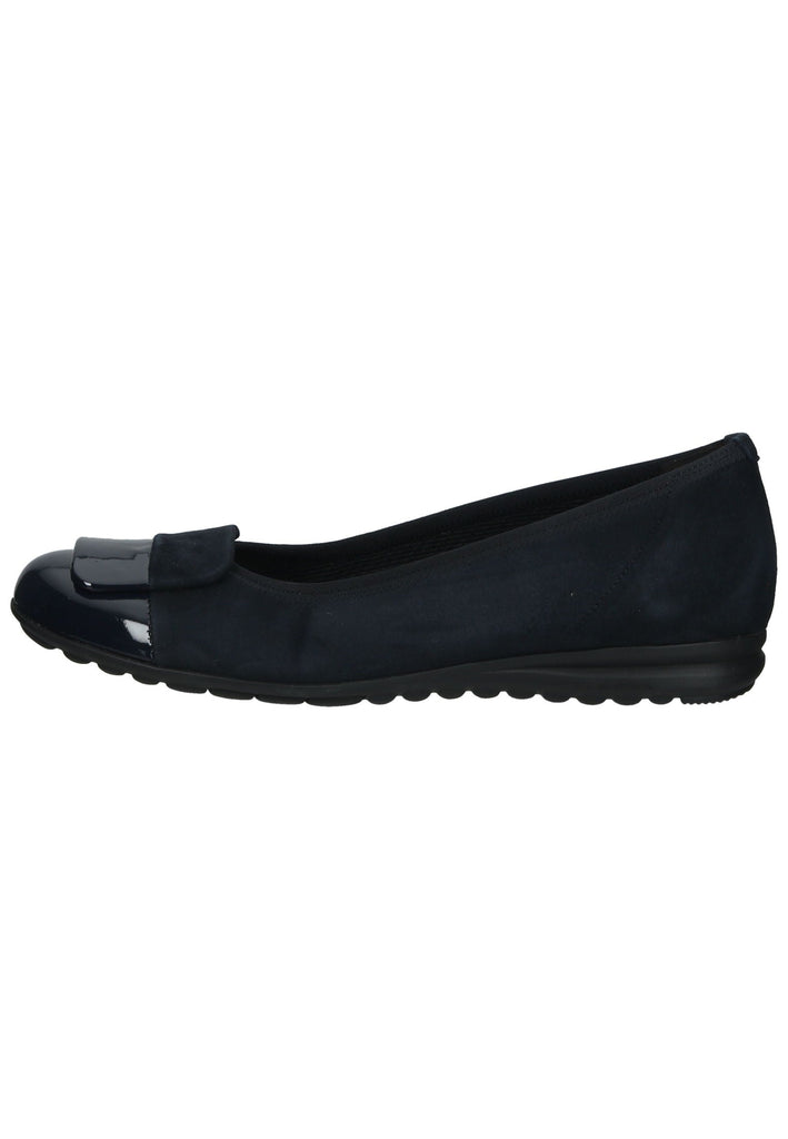 Gabor Ballerinas Veloursleder/Textil Dunkelblau