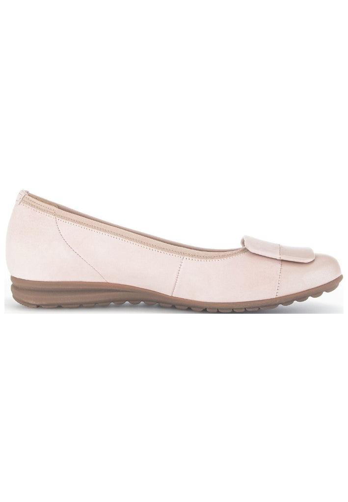 Gabor Ballerinas Veloursleder/Textil Rose