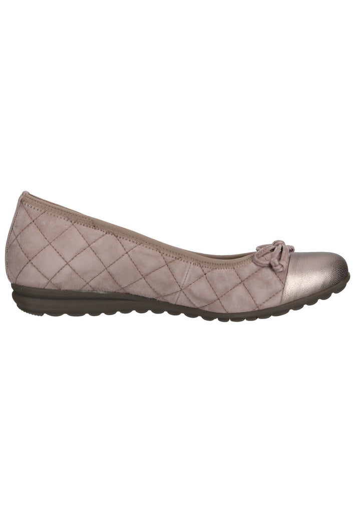 Gabor Ballerinas Veloursleder/Textil Rose