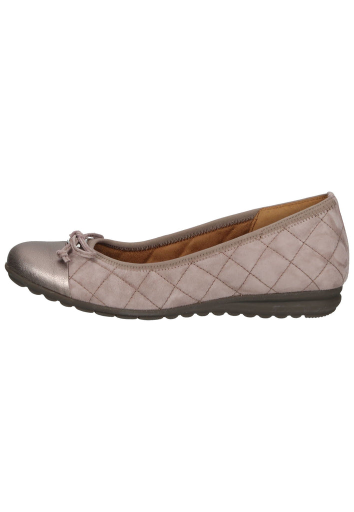 Gabor Ballerinas Veloursleder/Textil Rose