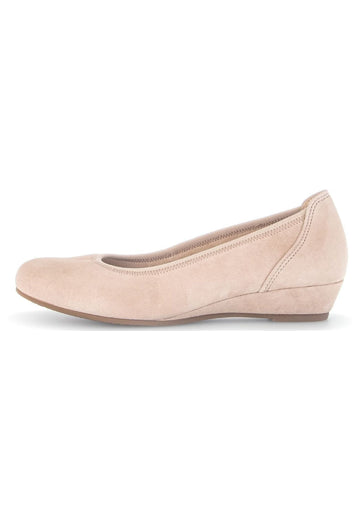 Ballerinas Gabor Comfort Ballerinas Veloursleder Rosa