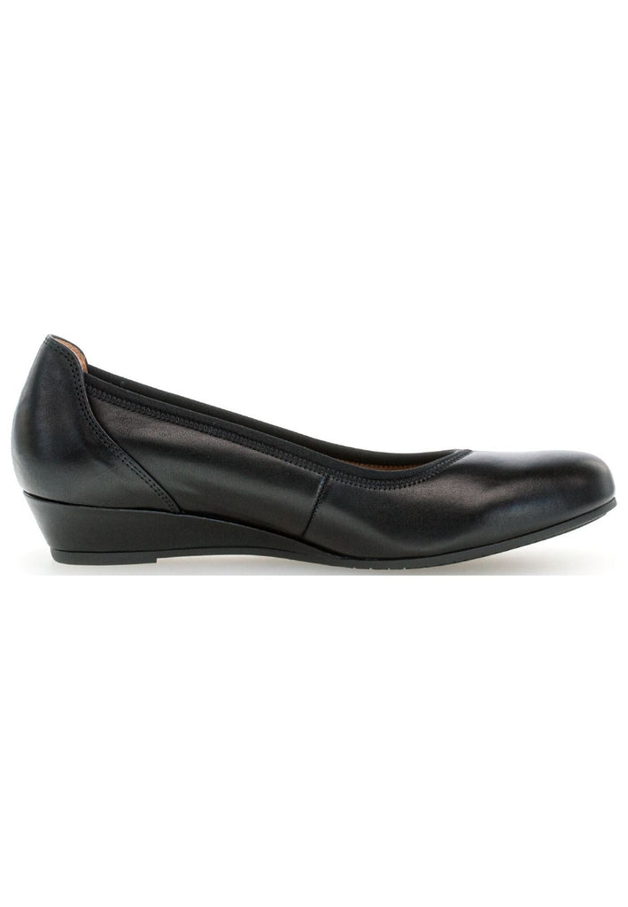 Gabor Comfort Ballerinas Glattleder Schwarz