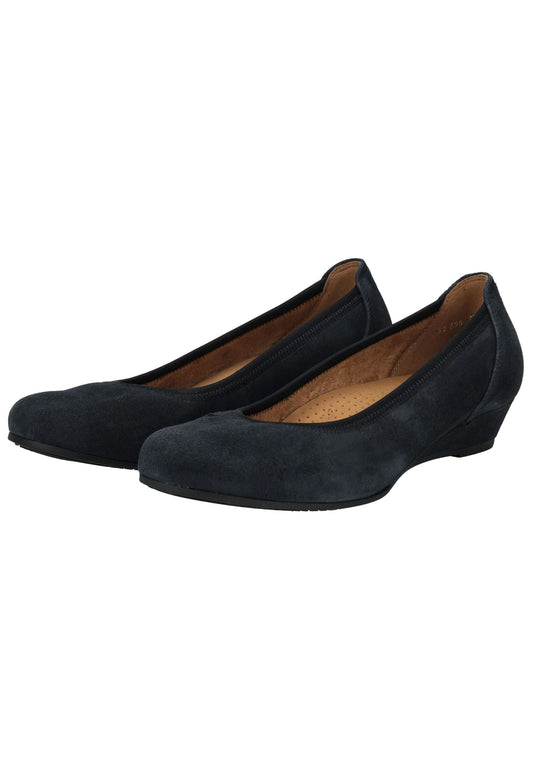 Gabor Comfort Ballerinas Leder Dunkelblau