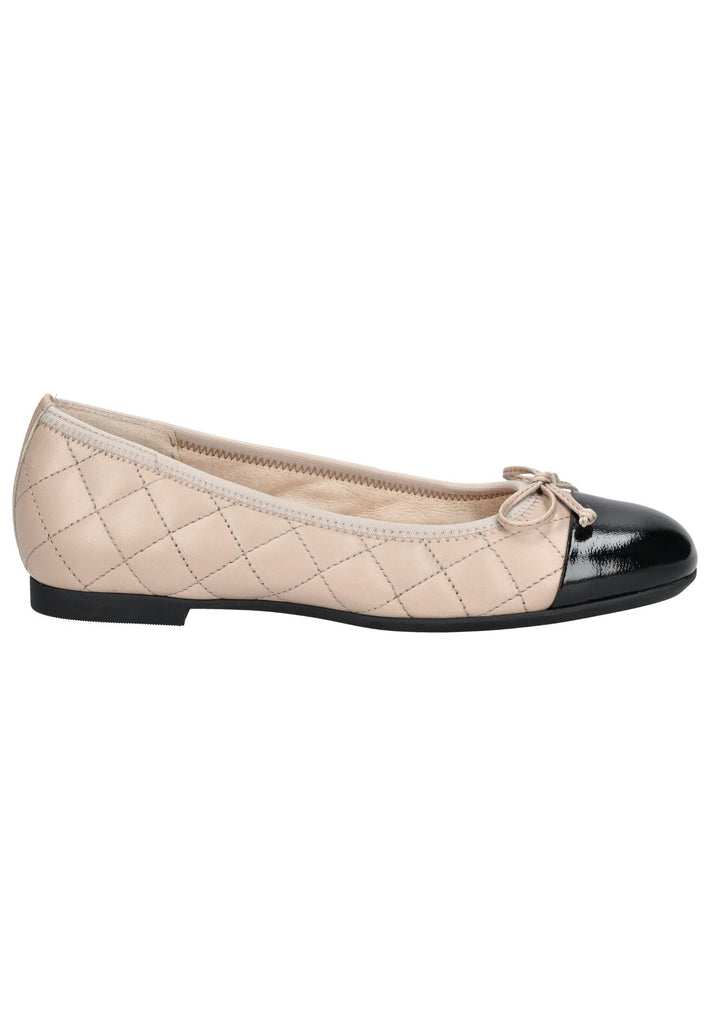Gabor Comfort Ballerinas Leder Schwarz/Rosa