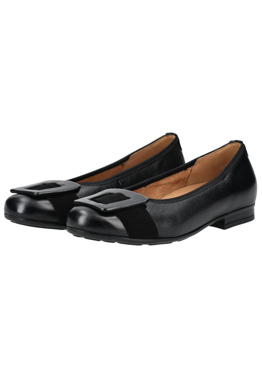 Gabor Comfort Ballerinas Nappaleder Schwarz