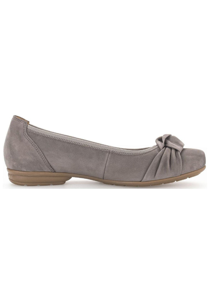 Gabor Comfort Ballerinas Nubukleder Fumo