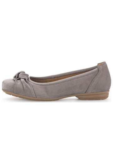 Gabor Comfort Ballerinas Nubukleder Fumo