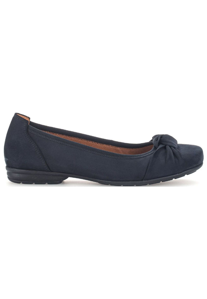 Gabor Comfort Ballerinas Nubukleder Nachtblau