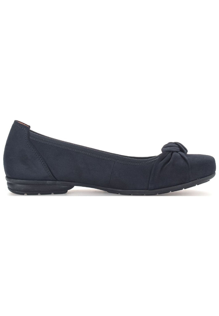Gabor Comfort Ballerinas Nubukleder Nachtblau