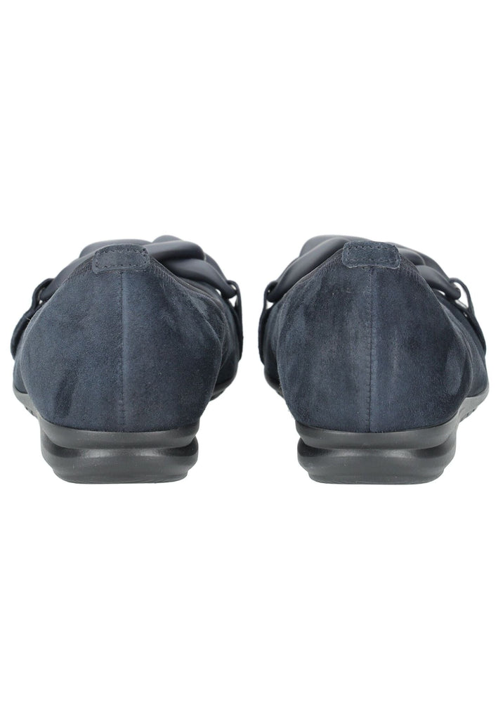 Gabor Comfort Ballerinas Veloursleder Dunkelblau