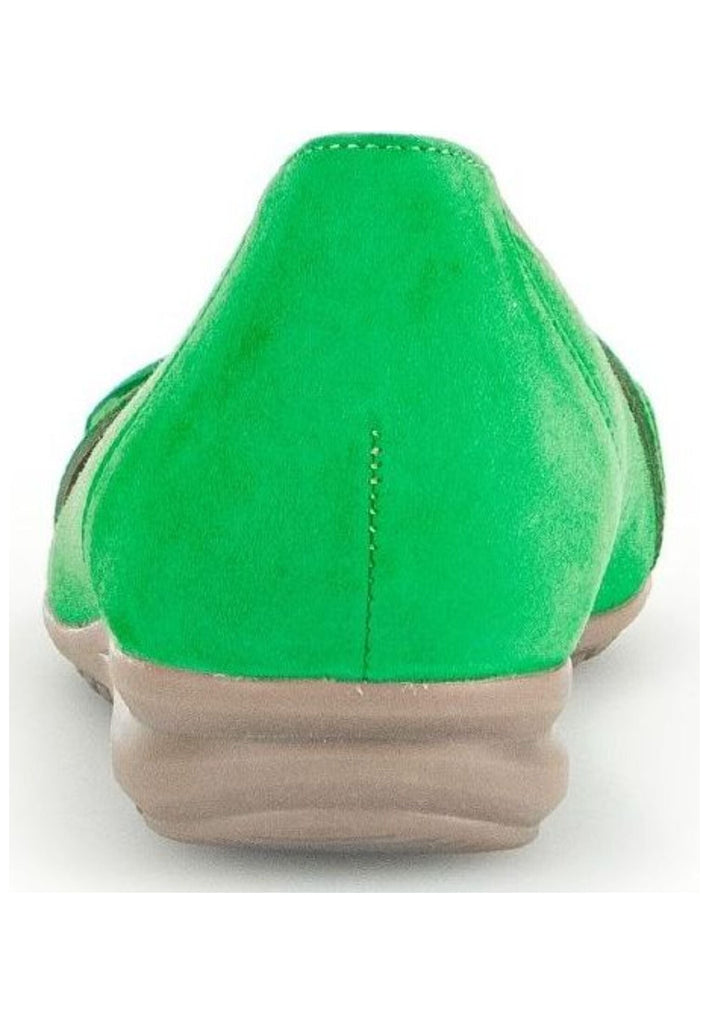 Gabor Comfort Ballerinas Veloursleder Grün