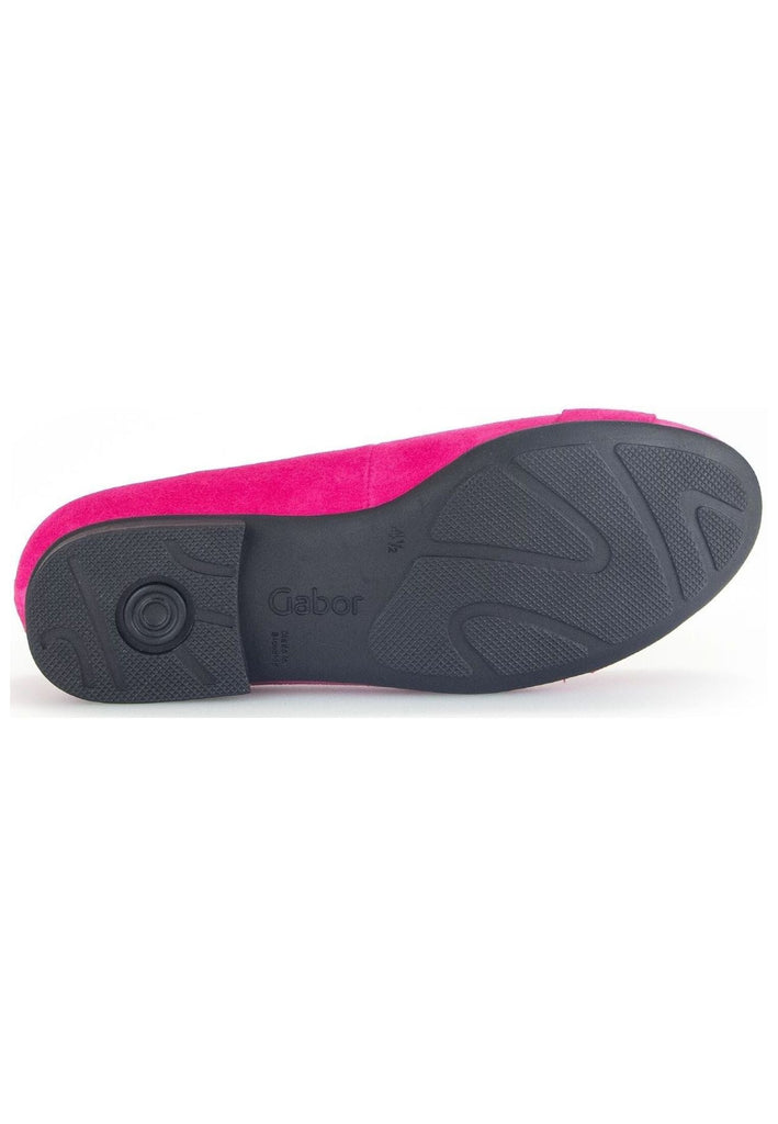 Gabor Comfort Ballerinas Veloursleder Pink