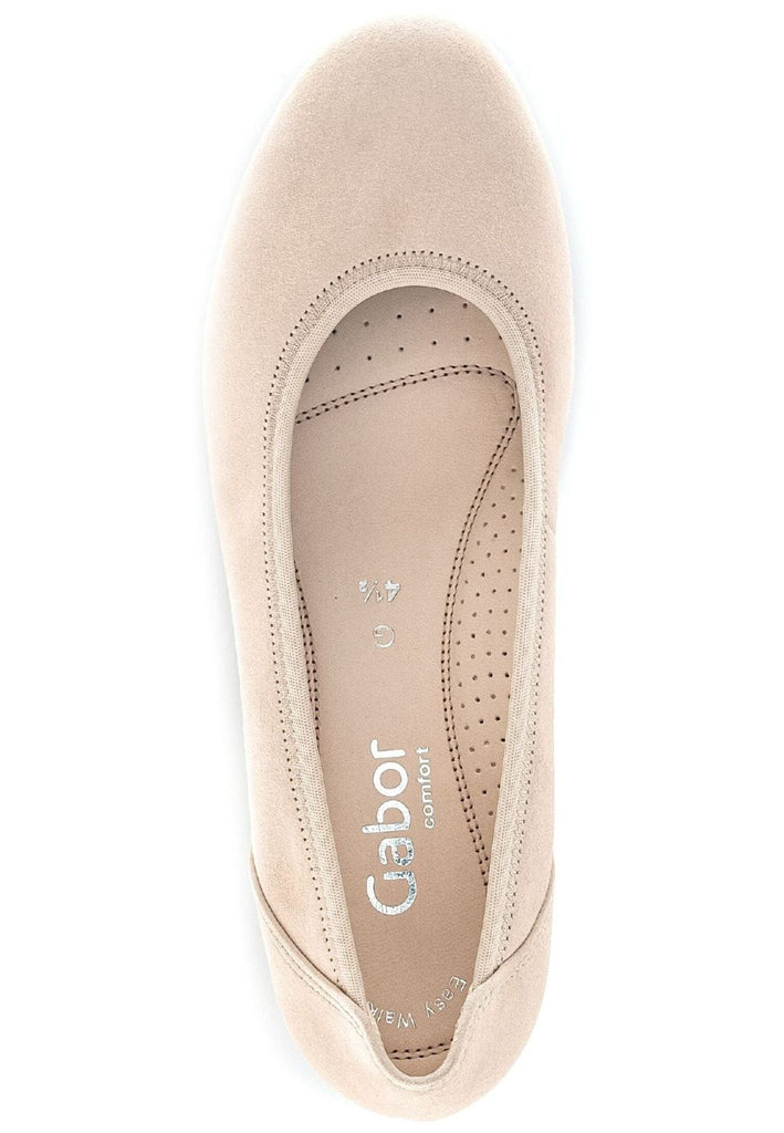 Gabor Comfort Ballerinas Veloursleder Rosa