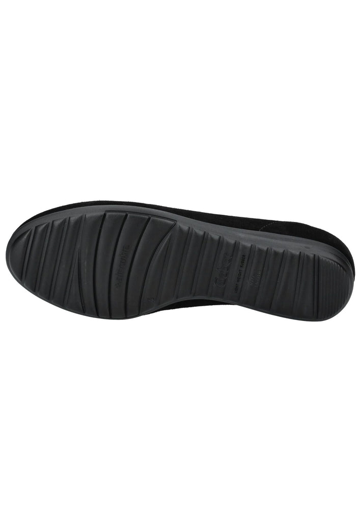 Gabor Comfort Ballerinas Veloursleder Schwarz