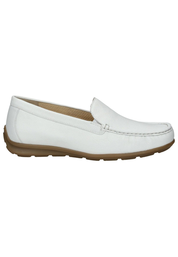 Gabor Comfort Mokassin Leder Weiß