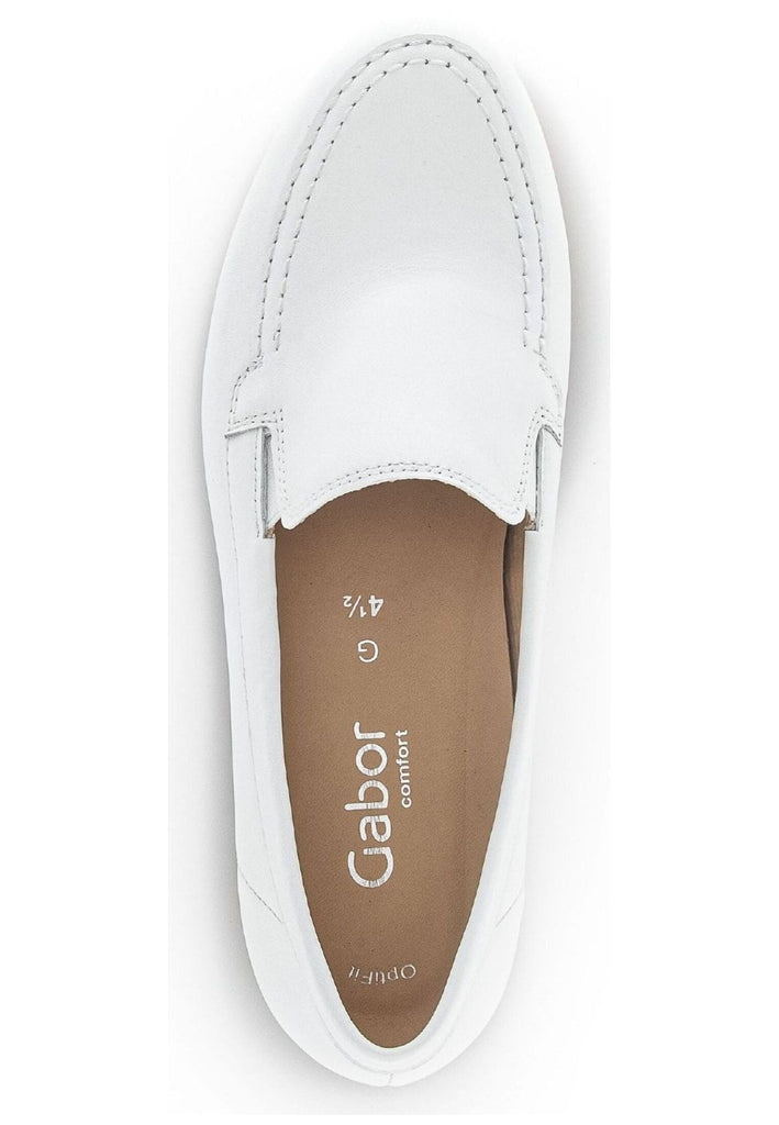 Gabor Comfort Mokassin Nappaleder Weiß