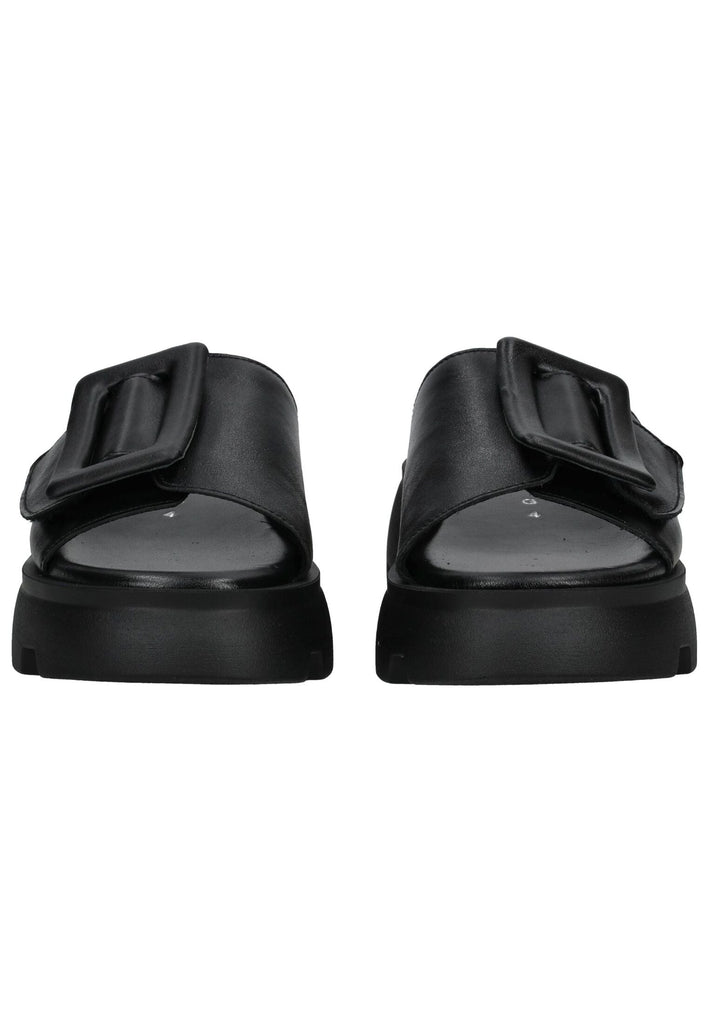 Gabor Comfort Pantoletten Glattleder Schwarz