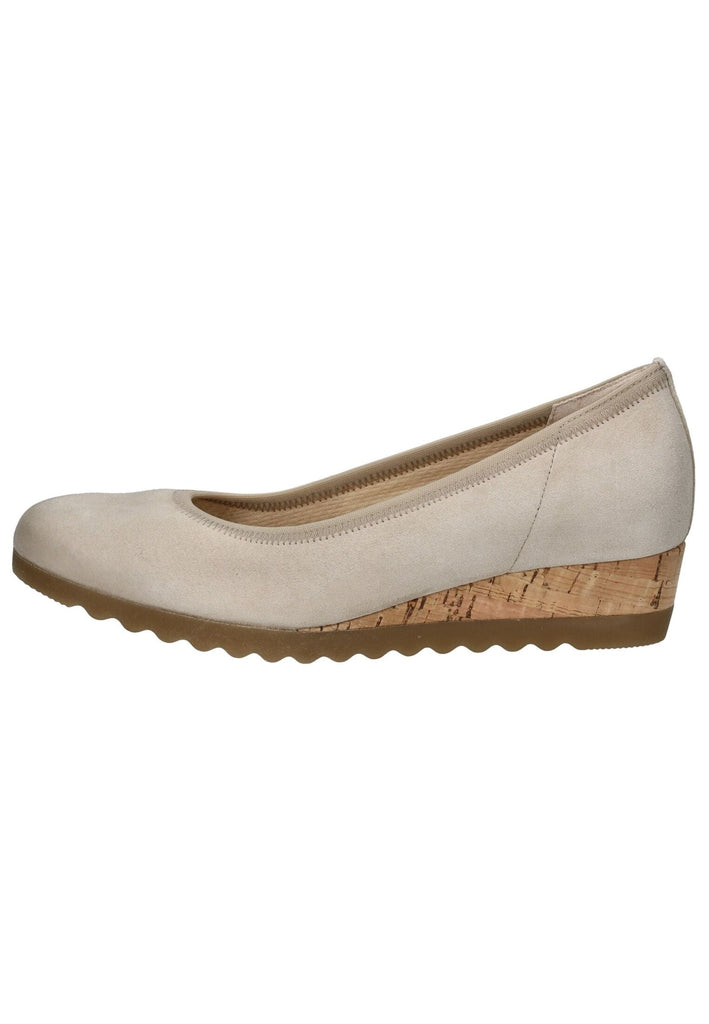 Pumps Gabor Comfort Pumps Veloursleder Beige