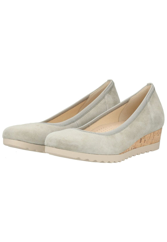 Gabor Comfort Pumps Leder Grau