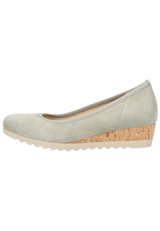 Gabor Comfort Pumps Leder Grau