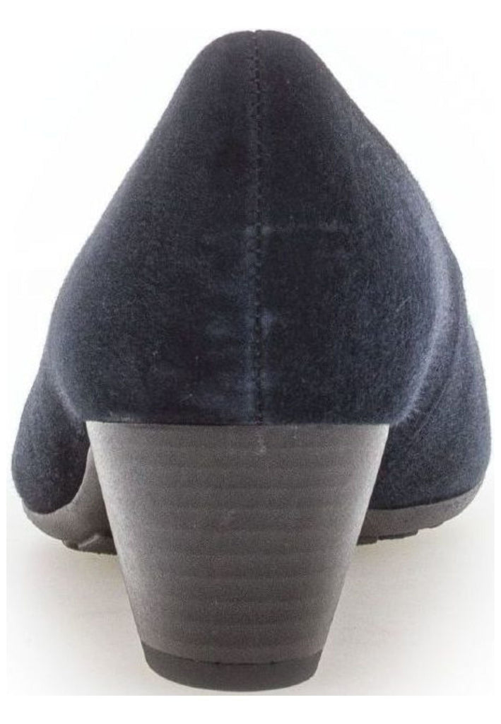 Gabor Comfort Pumps Veloursleder Dunkelblau