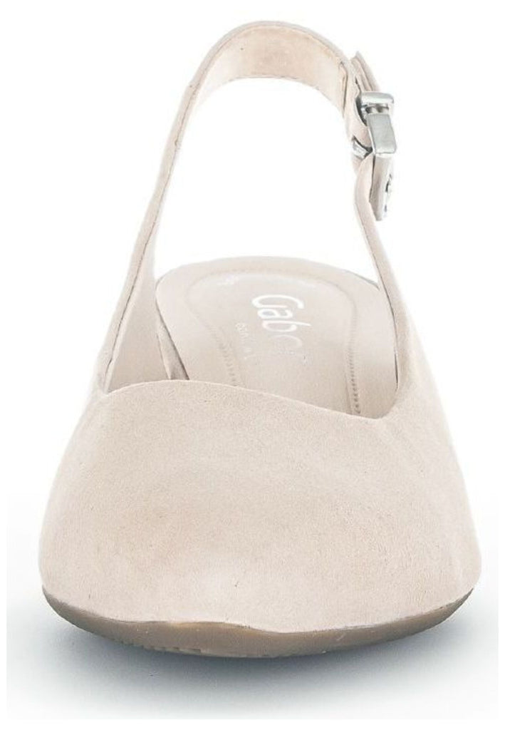 Gabor Comfort Pumps Veloursleder Hellbeige