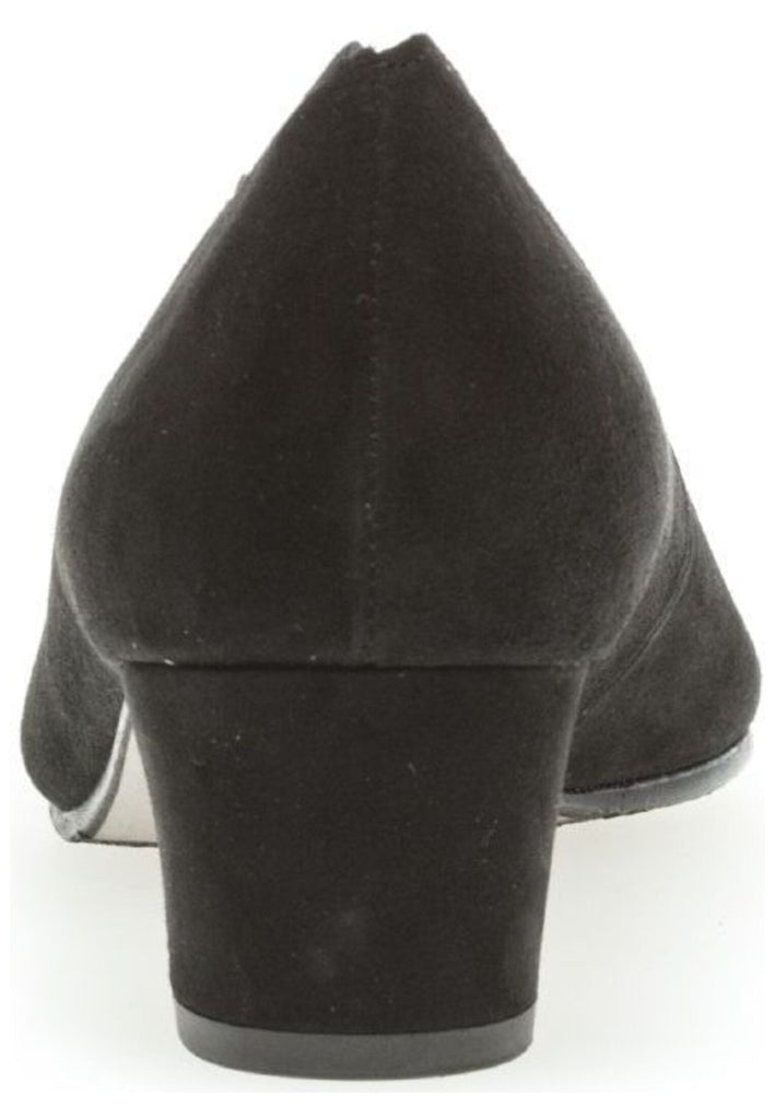 Gabor Comfort Pumps Veloursleder Schwarz