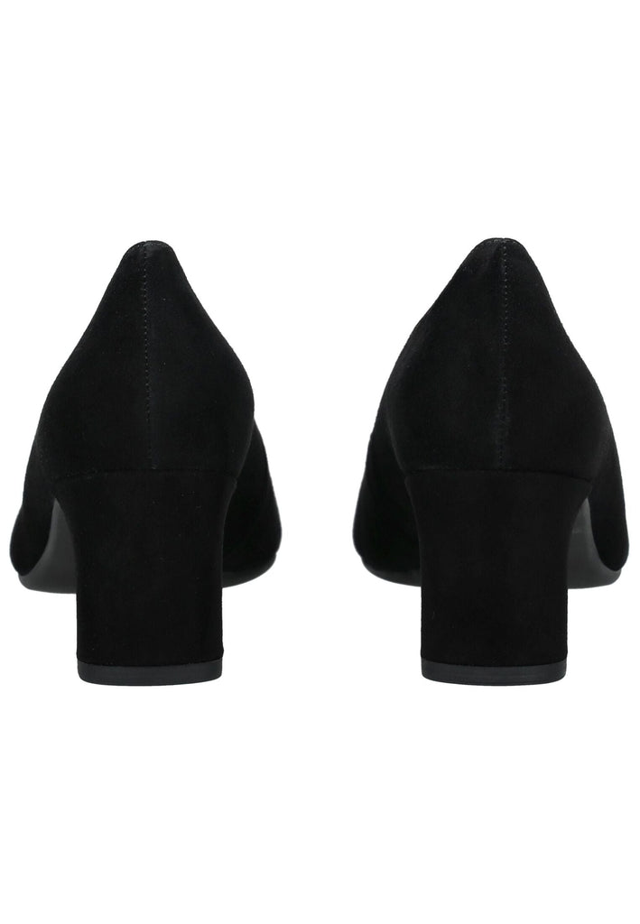Gabor Comfort Pumps Veloursleder Schwarz