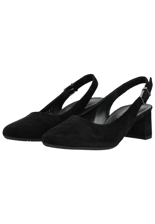 Gabor Comfort Pumps Veloursleder Schwarz