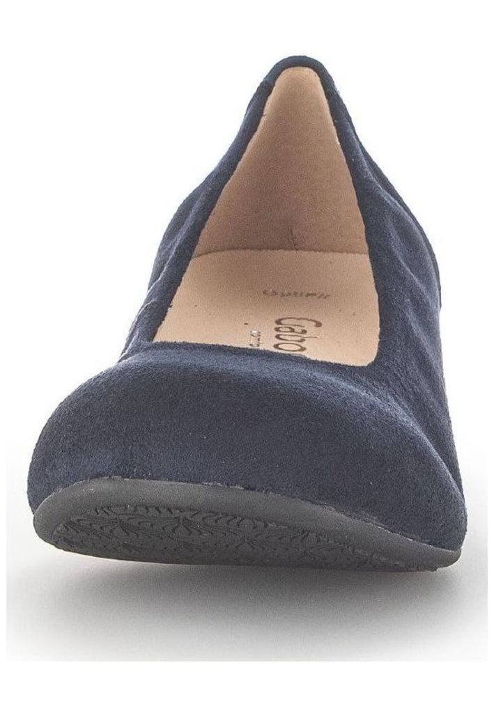 Gabor Comfort Pumps Veloursleder/Synthetik Dunkelblau