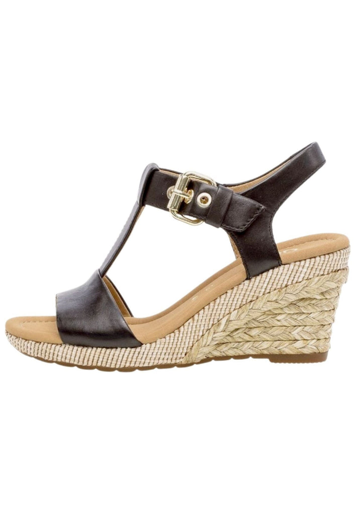 Sandalen Gabor Comfort Sandalen Leder Schwarz