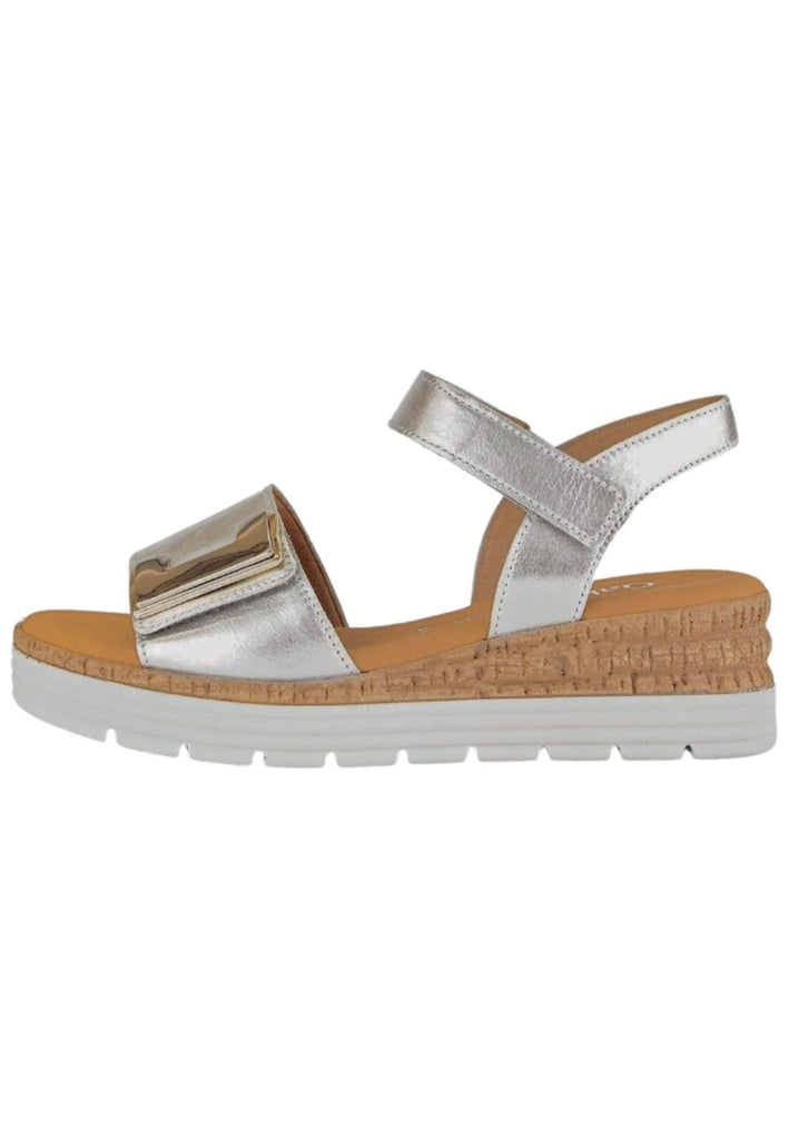 Sandalen Gabor Comfort Sandalen Leder Silber