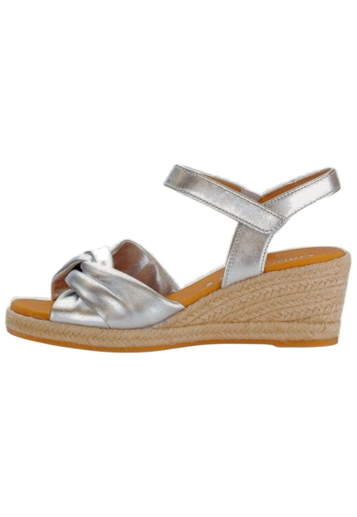 Sandalen Gabor Comfort Sandalen Leder Silber