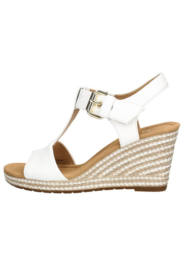 Sandalen Gabor Comfort Sandalen Leder Weiß