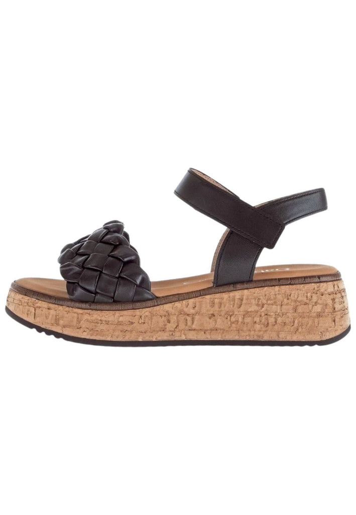 Sandalen Gabor Comfort Sandalen Nappaleder Schwarz