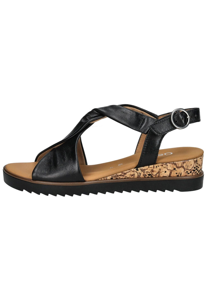 Sandalen Gabor Comfort Sandalen Nappaleder Schwarz