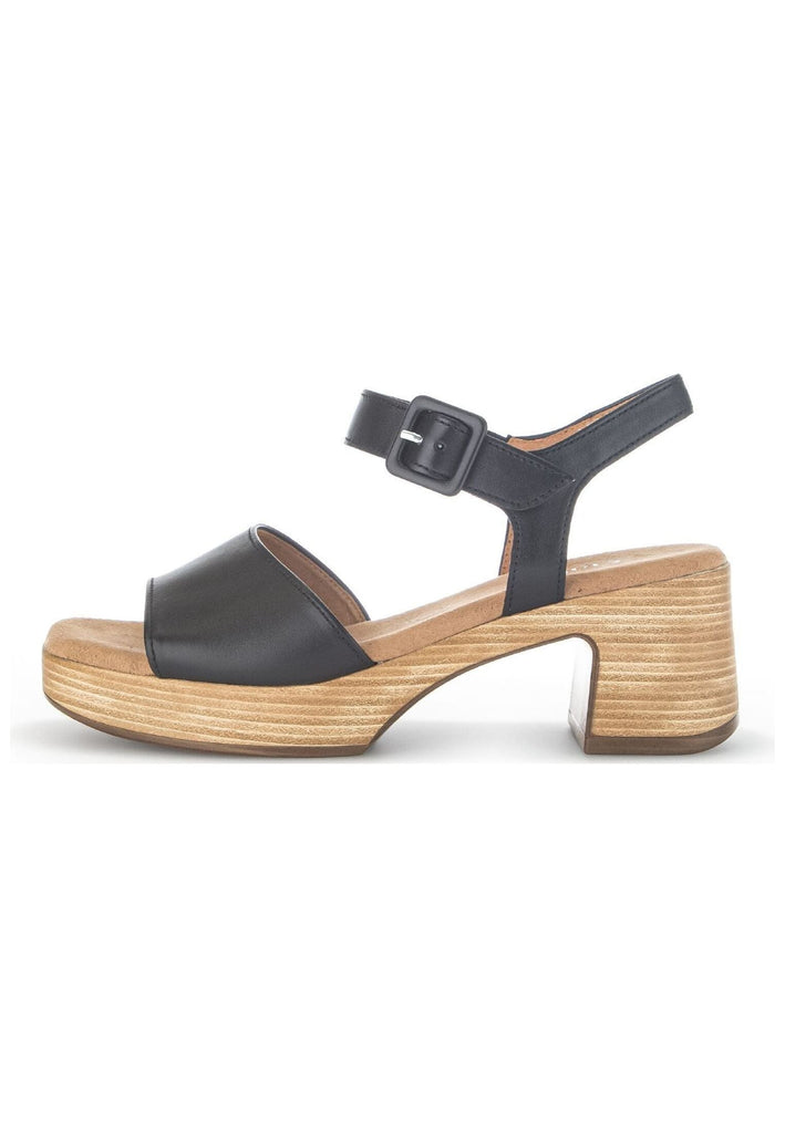 Sandalen Gabor Comfort Sandalen Nappaleder Schwarz