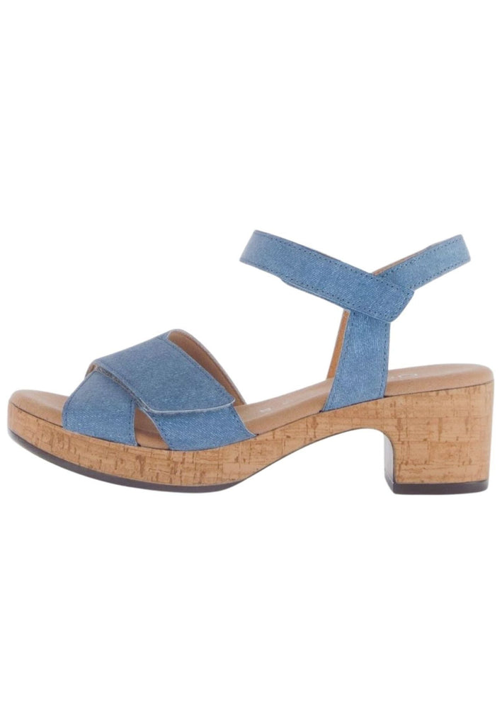 Sandalen Gabor Comfort Sandalen Textil Jeans