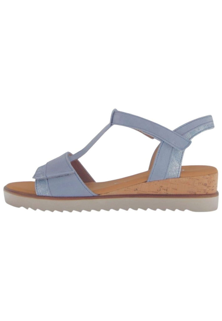 Sandalen Gabor Comfort Sandalen Veloursleder Azur