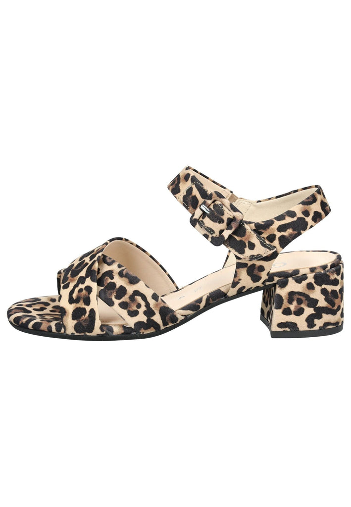 Sandalen Gabor Comfort Sandalen Veloursleder Leopard