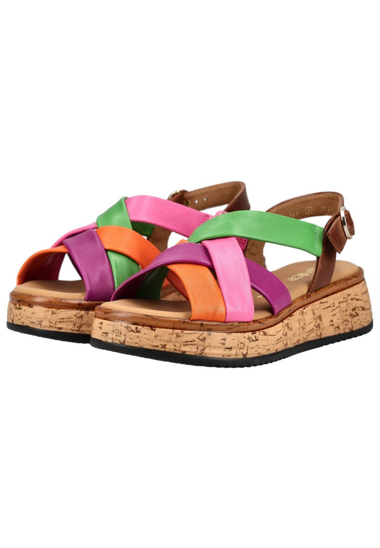 Gabor Comfort Sandalen Glattleder Multicolor