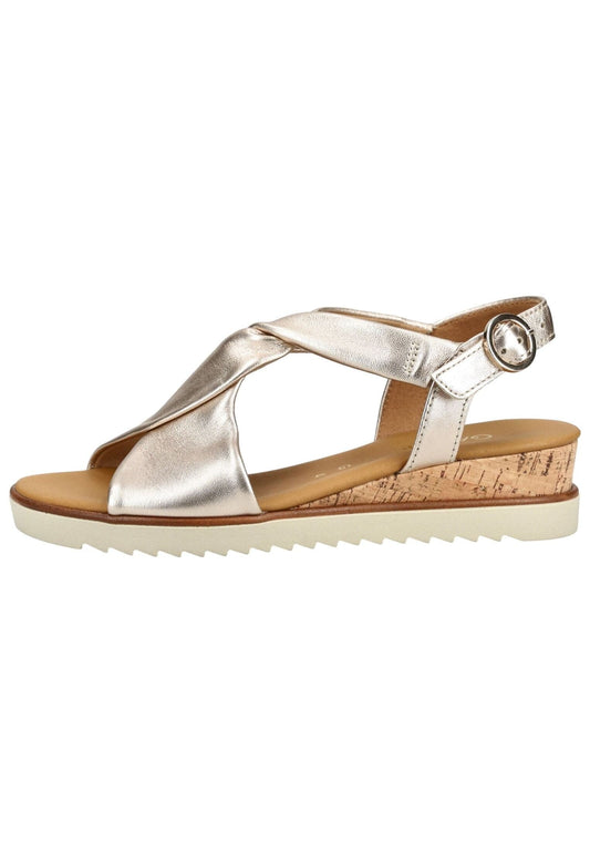 Gabor Comfort Sandalen Glattleder Puder