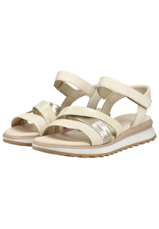 Gabor Comfort Sandalen Glattleder Vanille