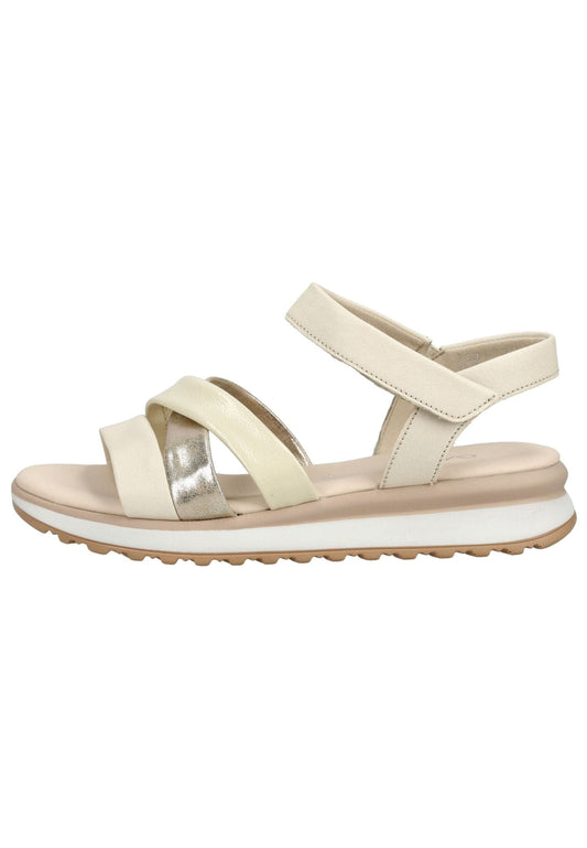 Gabor Comfort Sandalen Glattleder Vanille