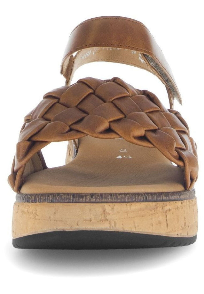 Gabor Comfort Sandalen Leder Camel