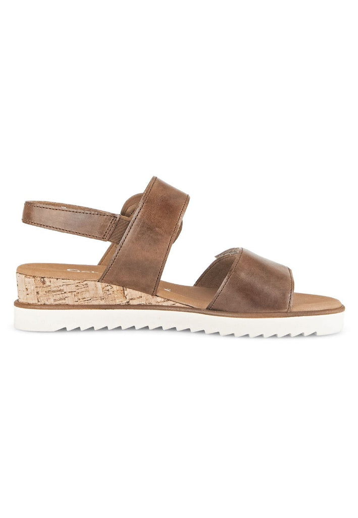 Gabor Comfort Sandalen Leder Camel