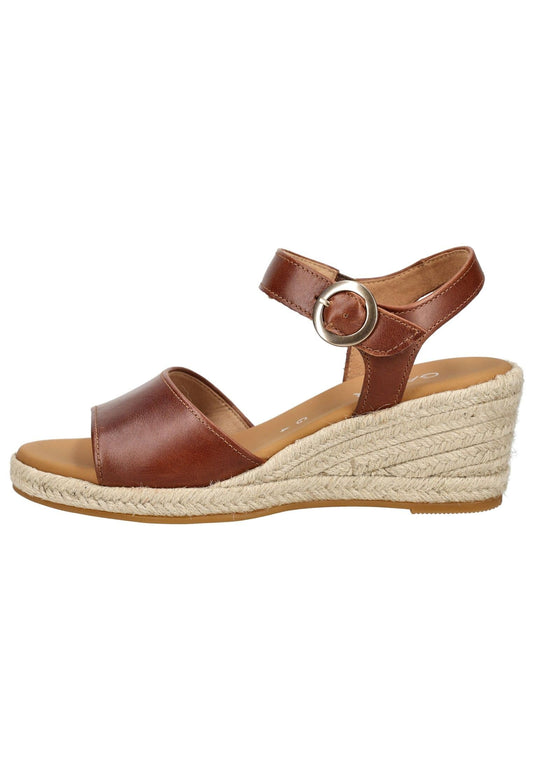 Gabor Comfort Sandalen Leder Camel