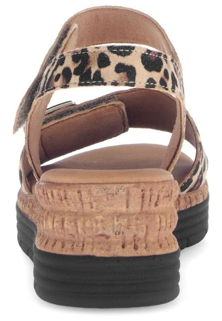 Gabor Comfort Sandalen Leder Leopard