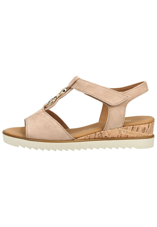 Gabor Comfort Sandalen Leder Sand